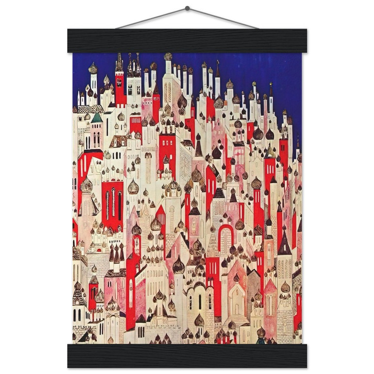 Goncharova 1926 Backcloth Museum-Quality Matte Paper Poster with Hanger