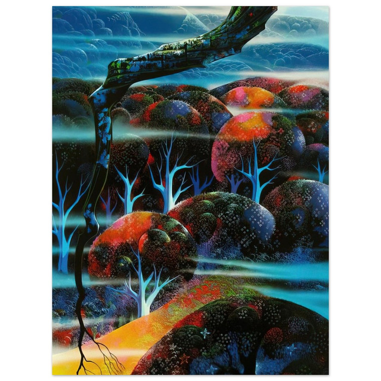 Eyvind Earle  Toccata and Fugue Aluminum Print