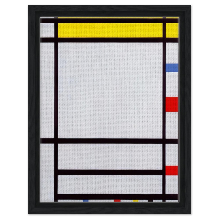 Piet Mondrian  Place de la Concorde Framed Canvas
