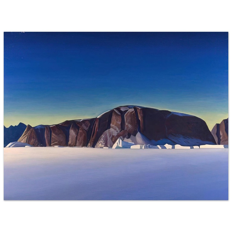 Rockwell Kent  Greenland Coast Aluminum Print