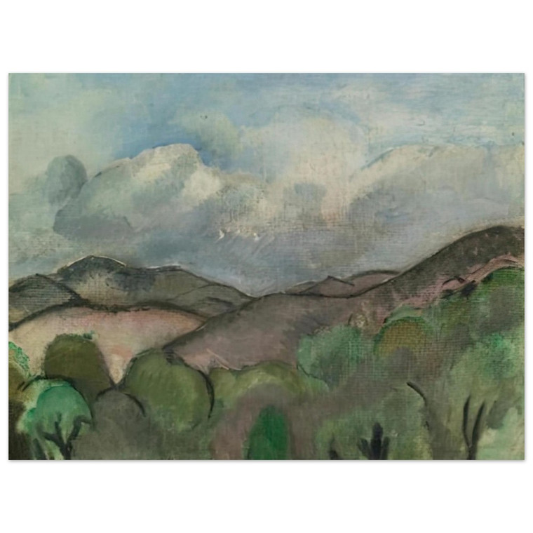 Henri Matisse  LE MONT CHAUVE A NICE 1918 Aluminum Print