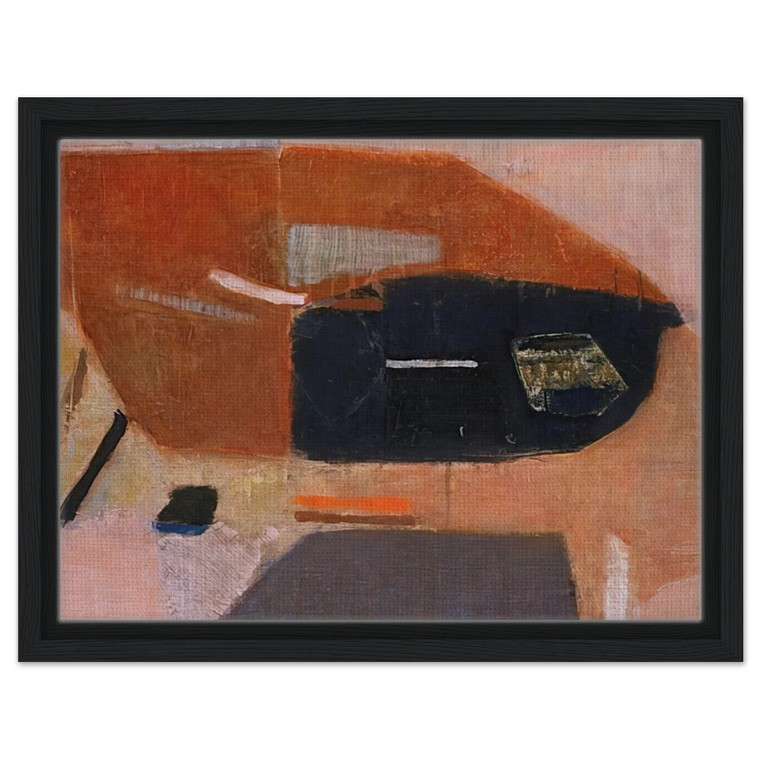 Kenzo Okada  Number 2  1954 Framed Canvas