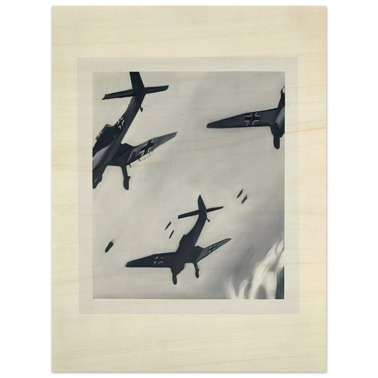 Gerhard Richter  STUKAS 1964 Wood Print