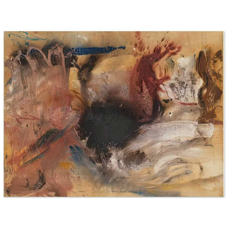 Helen Frankenthaler  Sun Spot 1954 Wood Print