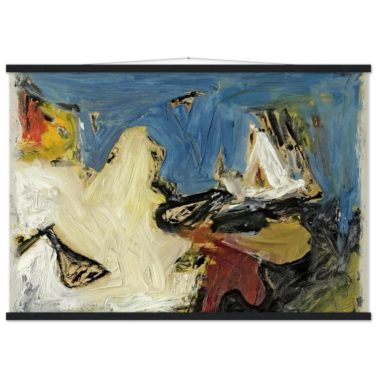 Milton Resnick  PAINTING I 1957 Museum-Quality Matte Paper Poster with Hanger