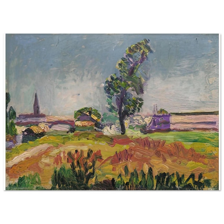 Henri Matisse Le Pont des Demoiselles Toulouse 1898 Art Print