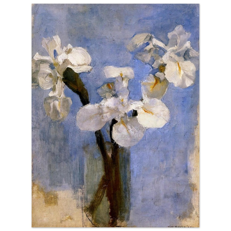 Piet Mondrian  Flowers Sun Aluminum Print