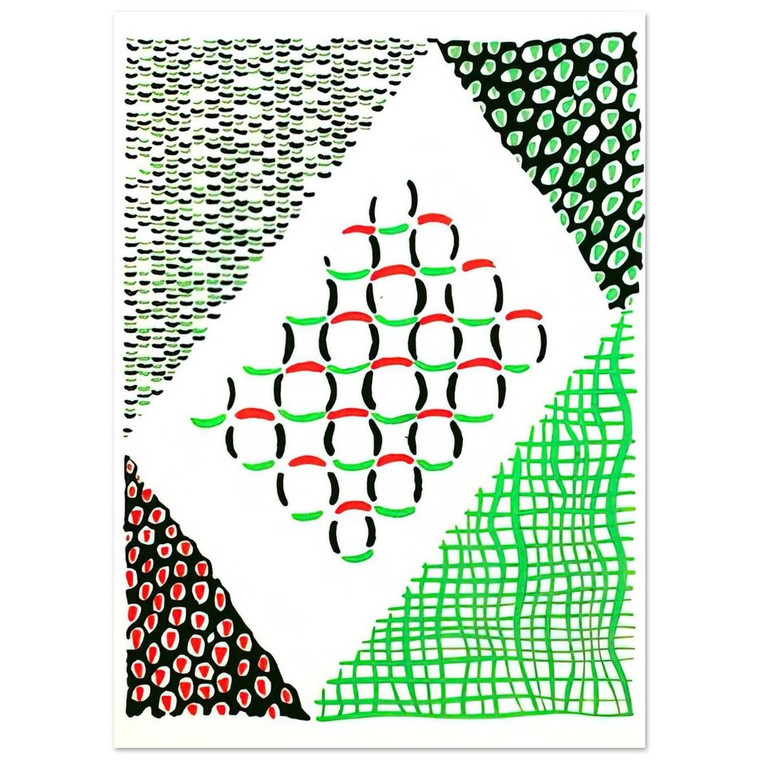 Sonia Delaunay  COMPOSITION 19 Fine Art Poster / Art Print