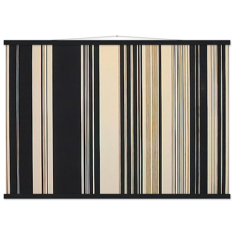 Gene Davis  Black Panther  1970 Museum-Quality Matte Paper Poster with Hanger