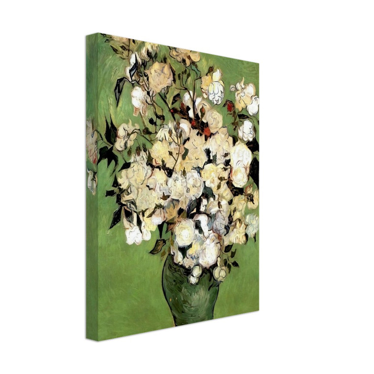 Vincent van Gogh  A Vase of Roses Canvas