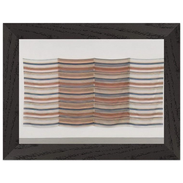 Robert Rauschenberg  GEAR JAMMER 1976 Premium Wooden Framed Art Print / Poster