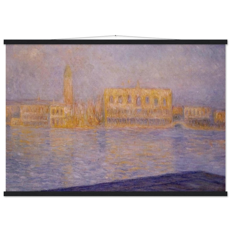 Monet Doges Palace San Giorgio 2 Museum-Quality Matte Paper Poster with Hanger