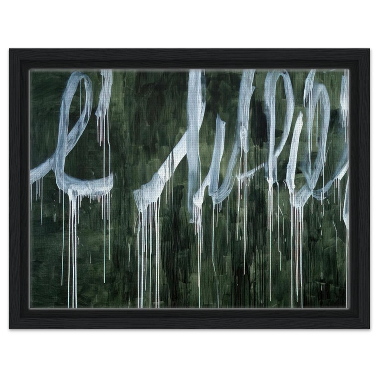 Cy Twombly  III Notes From Salalah  Note I  Framed Canvas
