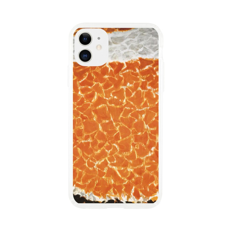 Sam Francis  Big Orange Clear case