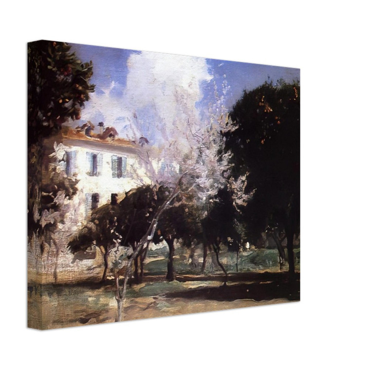 John Singer Sargent  House and Garden Canvas