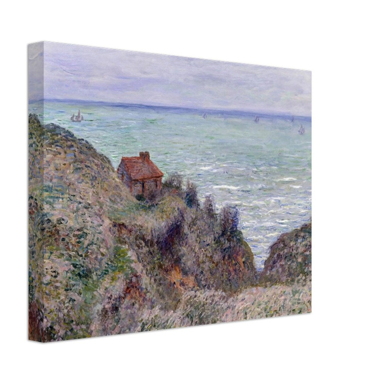 claude monet  Customs House Canvas