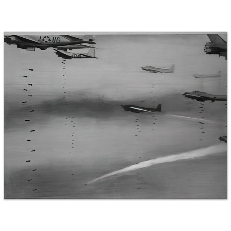 Gerhard Richter  BOMBERS 1963 Aluminum Print