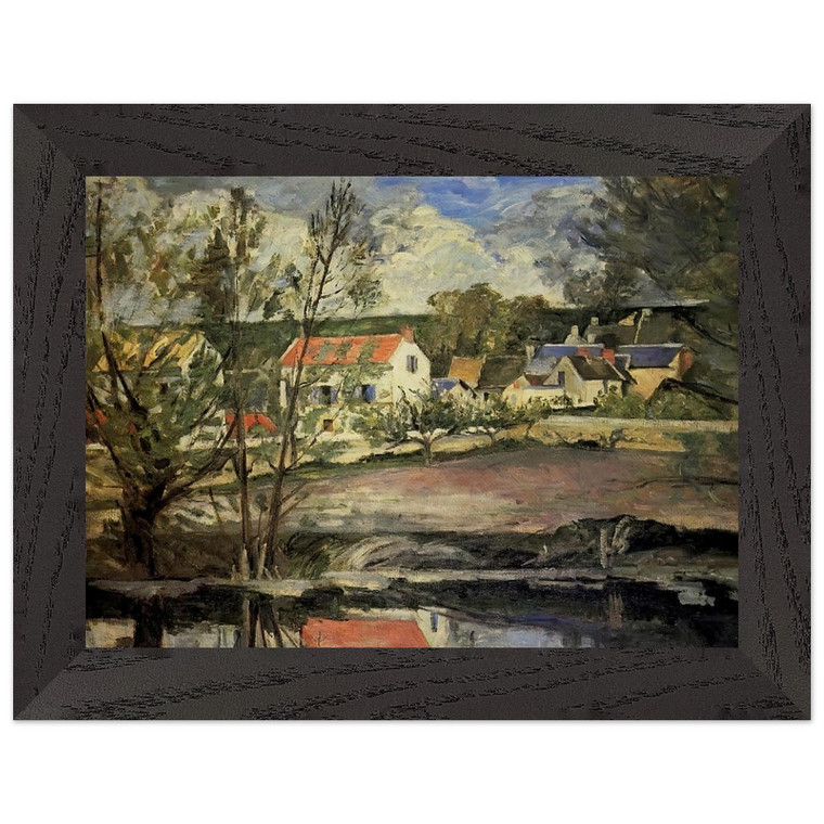 Paul Cezanne  In the Oise Valley Premium Wooden Framed Art Print / Poster