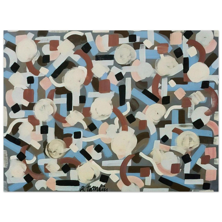 Alfred Manessier  Untitled  1952 N5 Aluminum Print