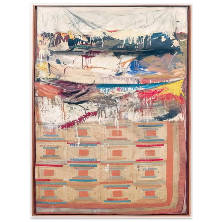 Robert Rauschenberg  BED Aluminum Print