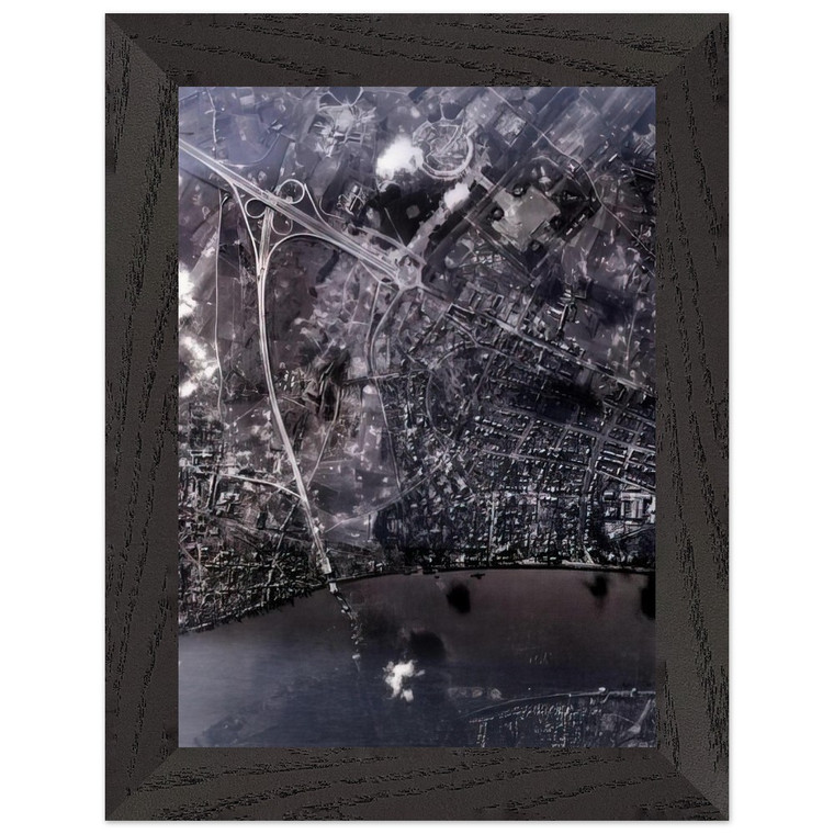 Gerhard Richter  14 FEB 45 2002 Premium Wooden Framed Art Print / Poster