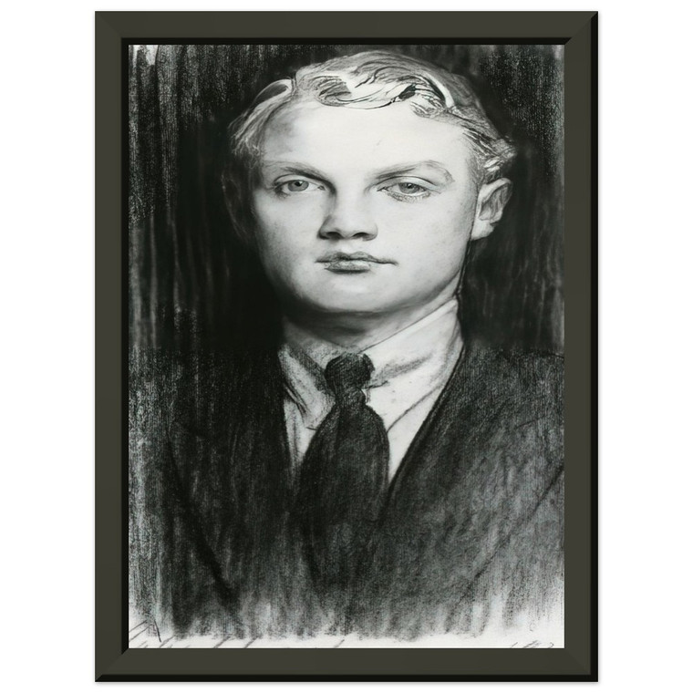 John Singer Sargent Sir William Hedworth Williamson Metal Framed Art Print