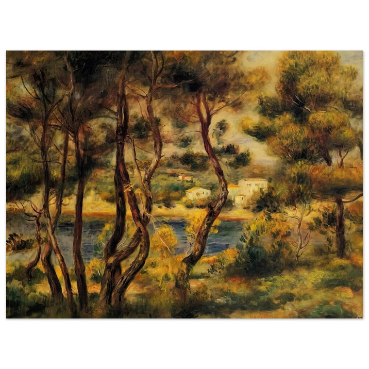 PierreAuguste Renoir  Cape Saint Jean Aluminum Print