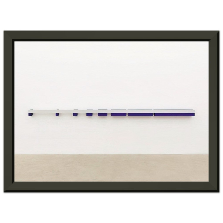 Donald Judd  Untitled  1970 N4 Premium Metal Framed Art Print / Poster