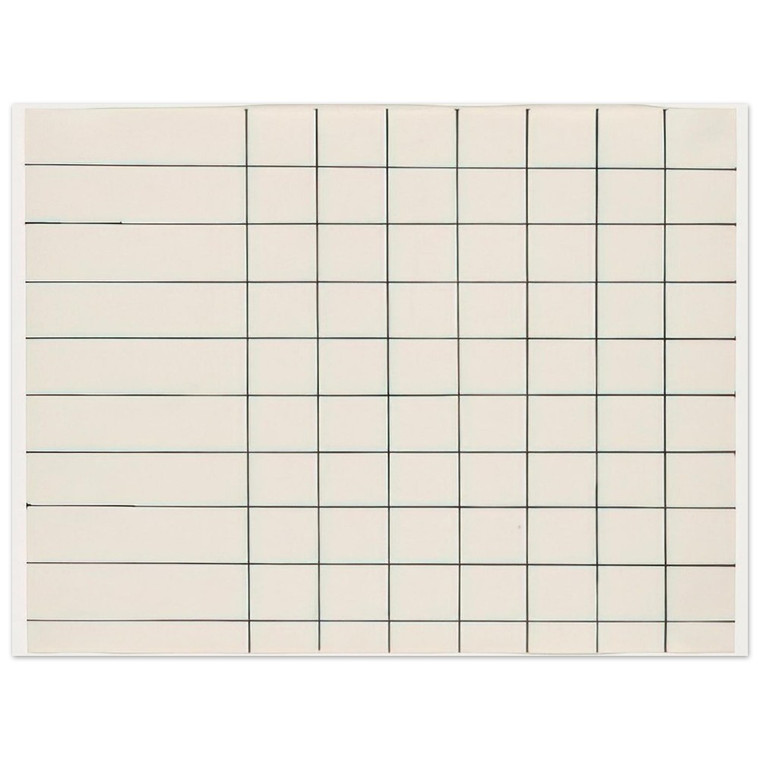 Ellsworth Kelly  Grid Lines from the series Line Form Color Aluminum Print