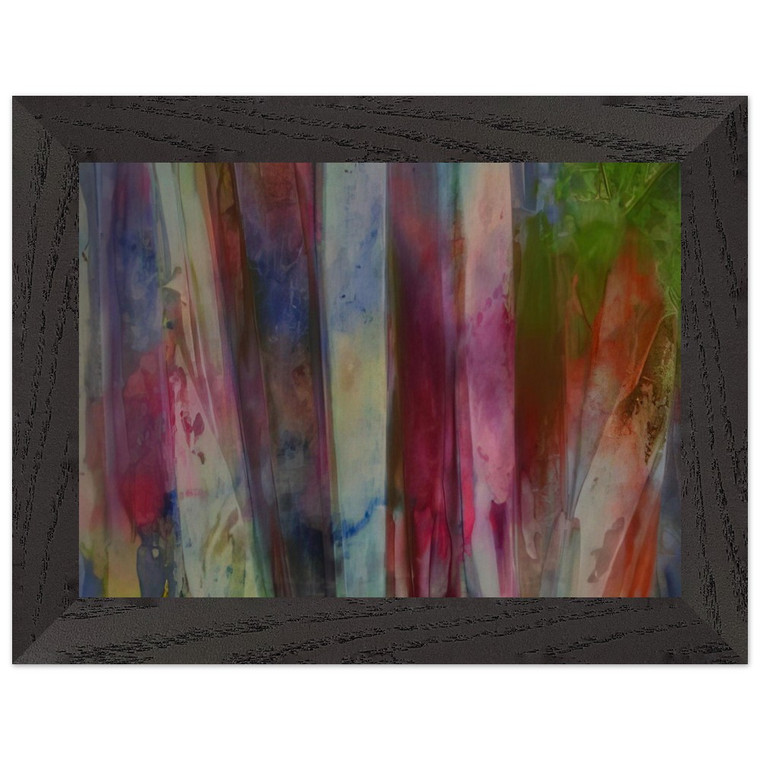 Sam Gilliam  Rainfall Premium Wooden Framed Art Print / Poster