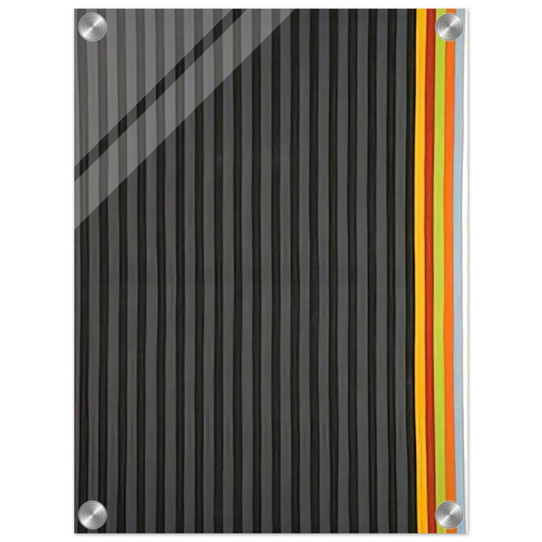 Gene Davis  Licorice Stick  1961 Acrylic Print