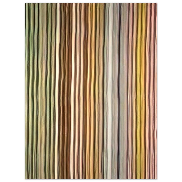 Gene Davis  Long John  1968 Aluminum Print