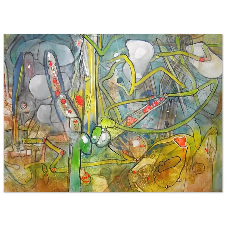 Roberto Matta  ATLAS DE MEDICATION Fine Art Poster / Art Print