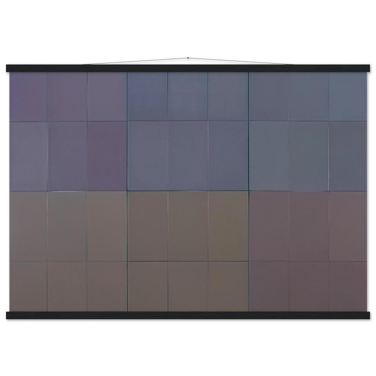 Leduc Microchromie G6 Museum-Quality Matte Paper Poster with Hanger