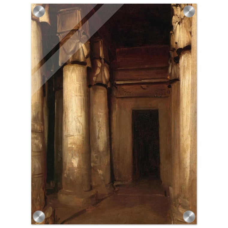 John Singer Sargent  Temple of Denderah Acrylic Print
