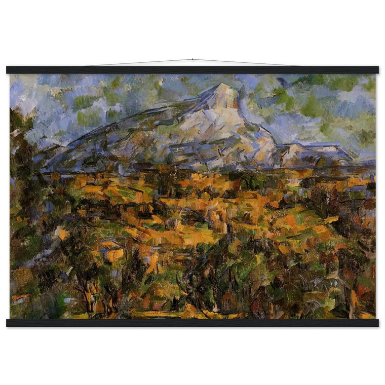 Paul Cezanne Mont SainteVictoire Lauves Matte Paper Poster with Hanger
