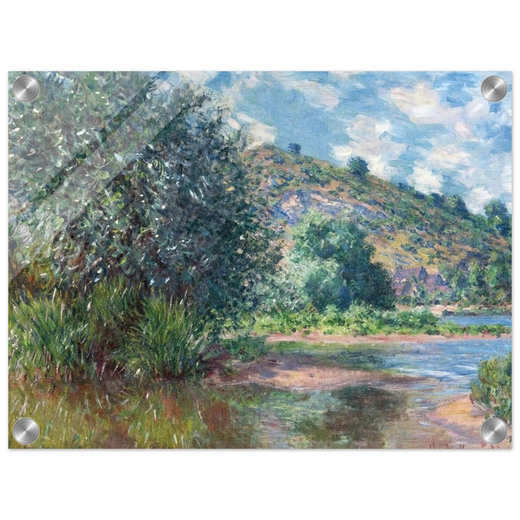 claude monet  Landscape at PortVillez Acrylic Print