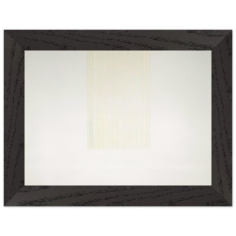 Gene Davis  Untitled 1  1971 Premium Wooden Framed Art Print / Poster