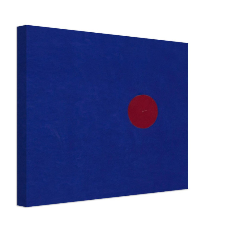 Ellsworth Kelly  Red and Blue from the series Line Form Color Canvas