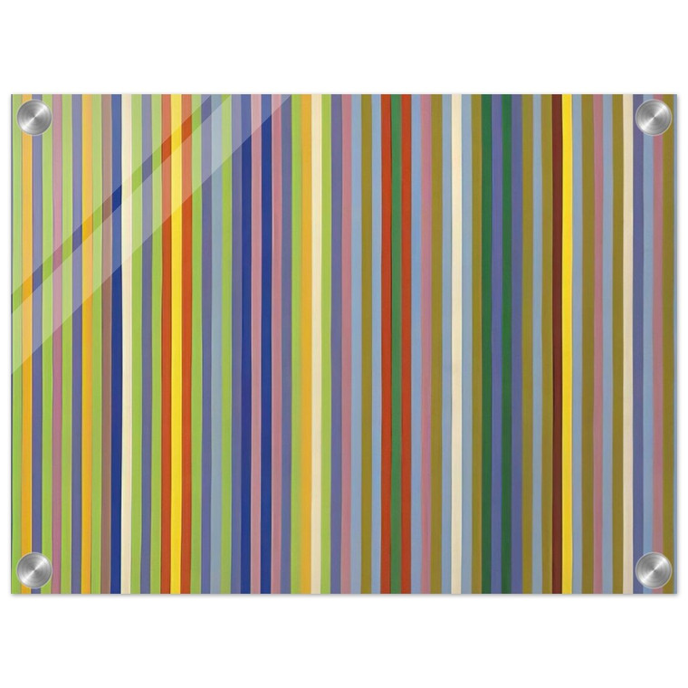 Gene Davis  Lemon Ice  1965 Acrylic Print