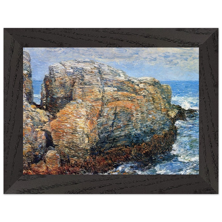 Childe Hassam  Sylphs Rock Premium Wooden Framed Art Print / Poster