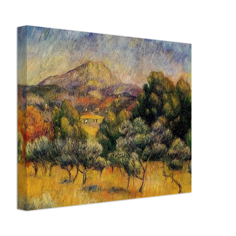 PierreAuguste Renoir  Mount Sainte Victoire Canvas