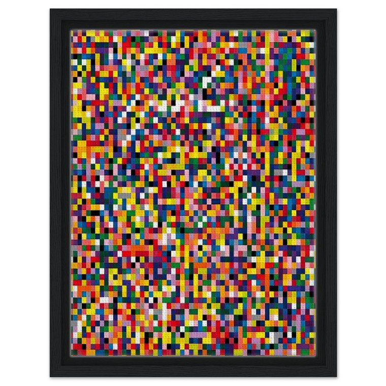 Gerhard Richter  4900 COLOURS 2007 Framed Canvas