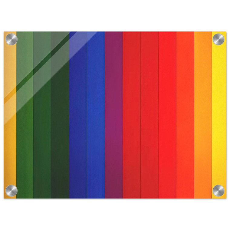 Ellsworth Kelly  Spectrum III Acrylic Print