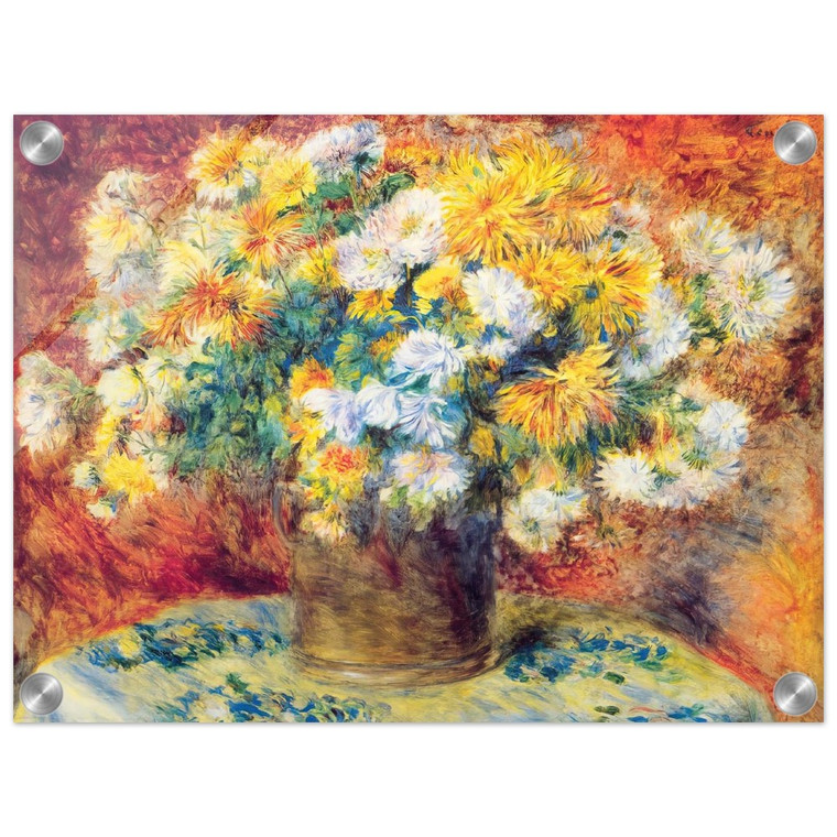 PierreAuguste Renoir  Chrysan the mums Acrylic Print