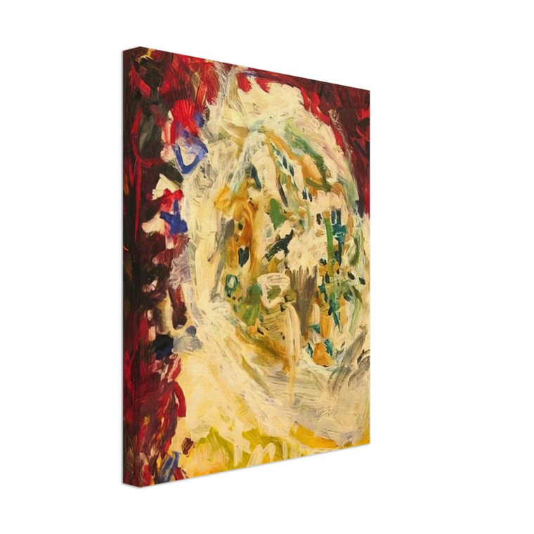 Gene Davis  Christmas Tree  1956 Canvas