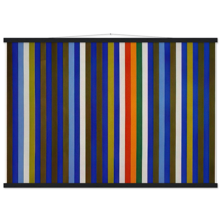 Gene Davis  Citadel  1962 Museum-Quality Matte Paper Poster with Hanger