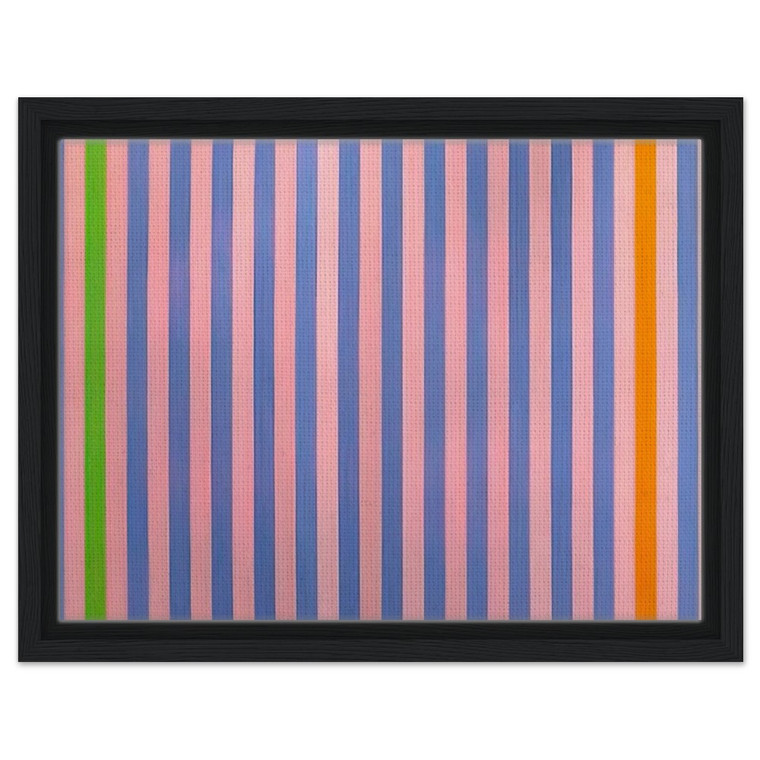 Gene Davis  Sweet ScoreSkylark  1960 Framed Canvas