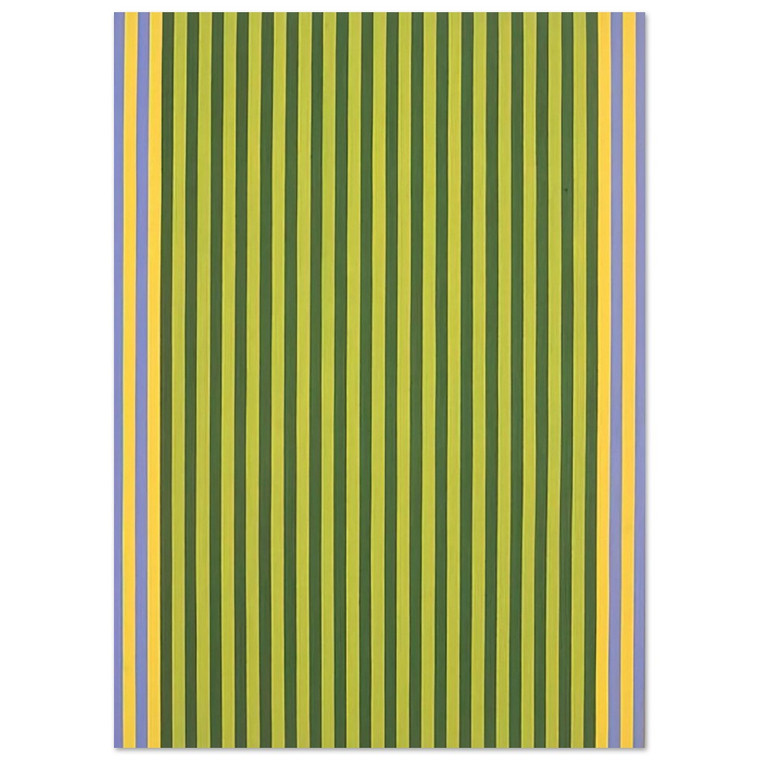 Gene Davis  LimelightSounds of Grass  1960 Fine Art Poster / Art Print