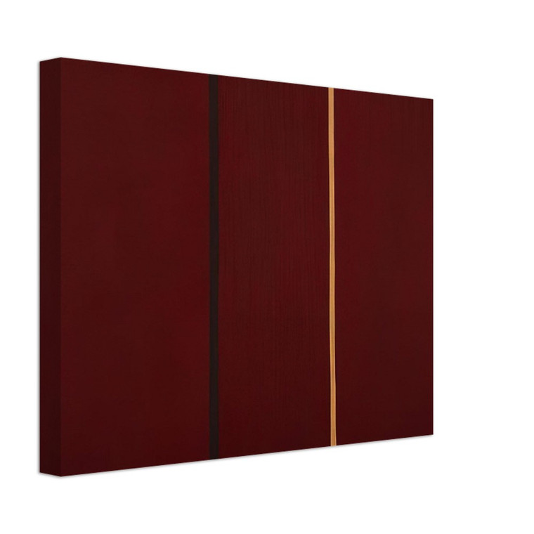 Barnett Newman  Covenant Canvas